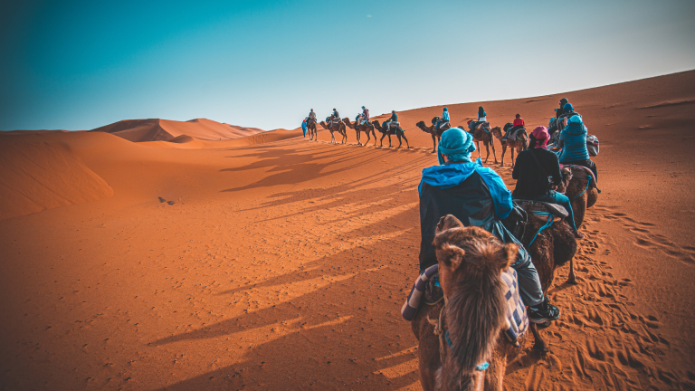 Nel deserto marocchino