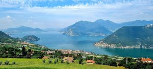 Splendida vista sul Lago di Iseo